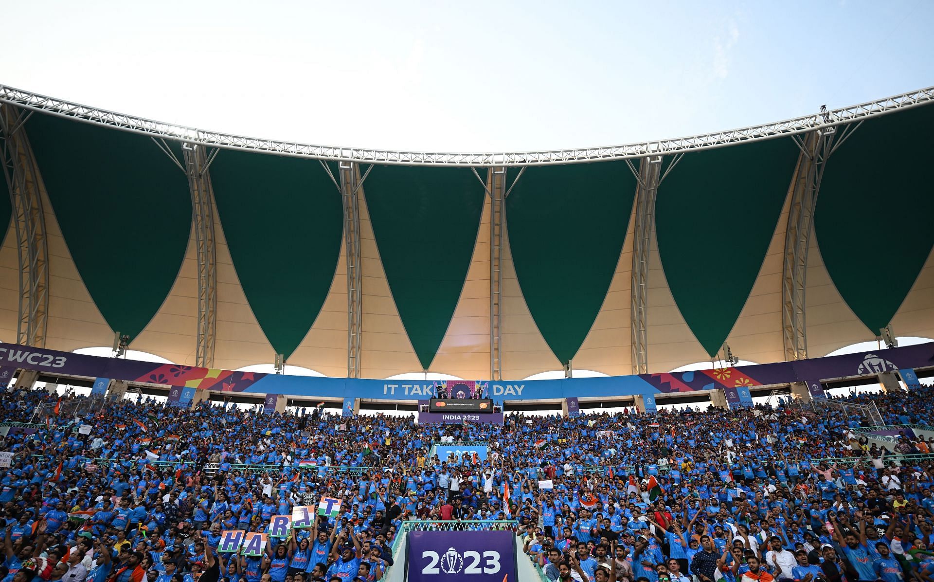 Ekana Stadium view during ICC Men's Cricket World Cup India 2023 - Source: Getty Images